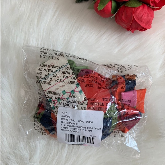 Farm rio geometric bikini high waisted bottoms. ONLY BOTTOM. - Picture 7 of 7